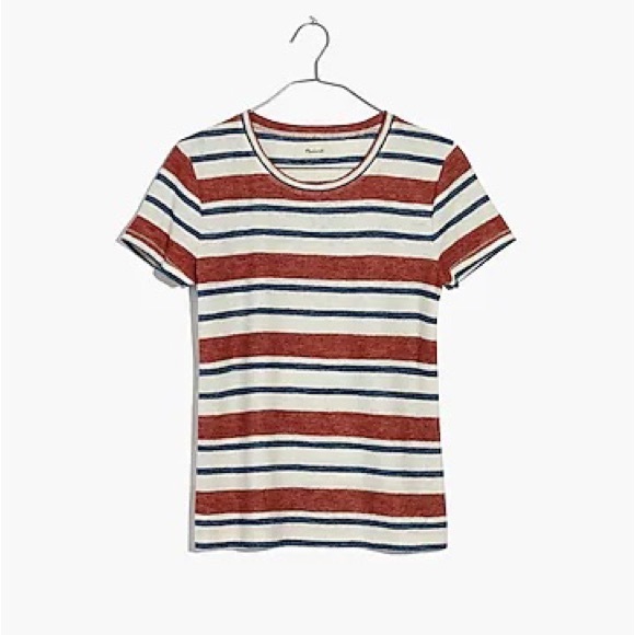 MADEWELL Willford Short Sleeve Shirt Linen XL - Picture 7 of 7